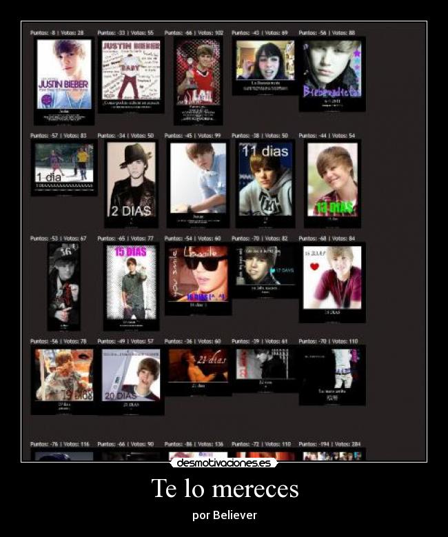 Te lo mereces - por Believer