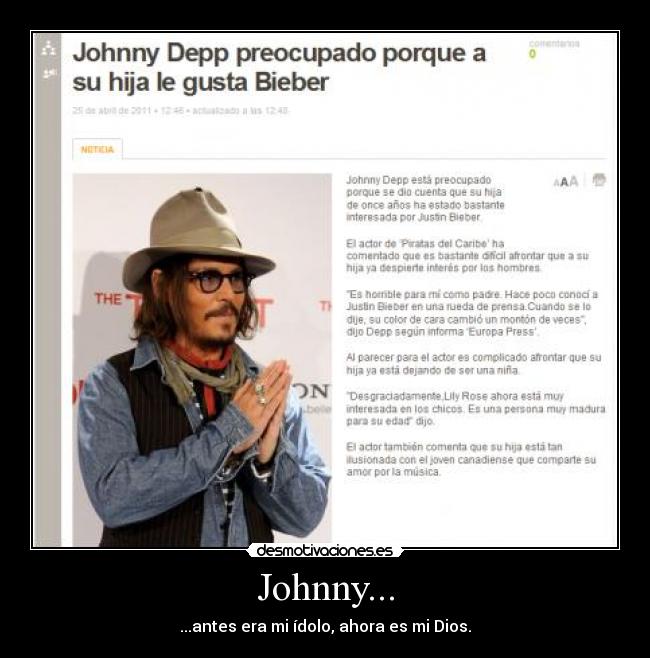 Johnny... -