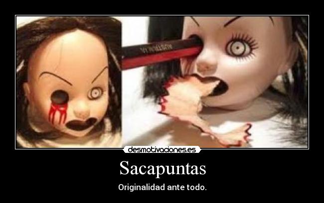 Sacapuntas - Originalidad ante todo.