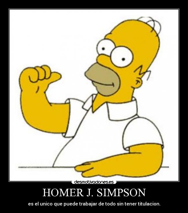 HOMER J. SIMPSON - 