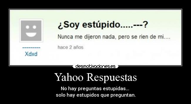 Yahoo Respuestas -