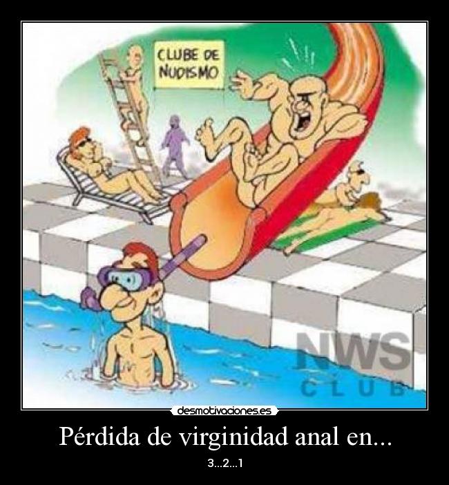Pérdida de virginidad anal en... - 3...2...1