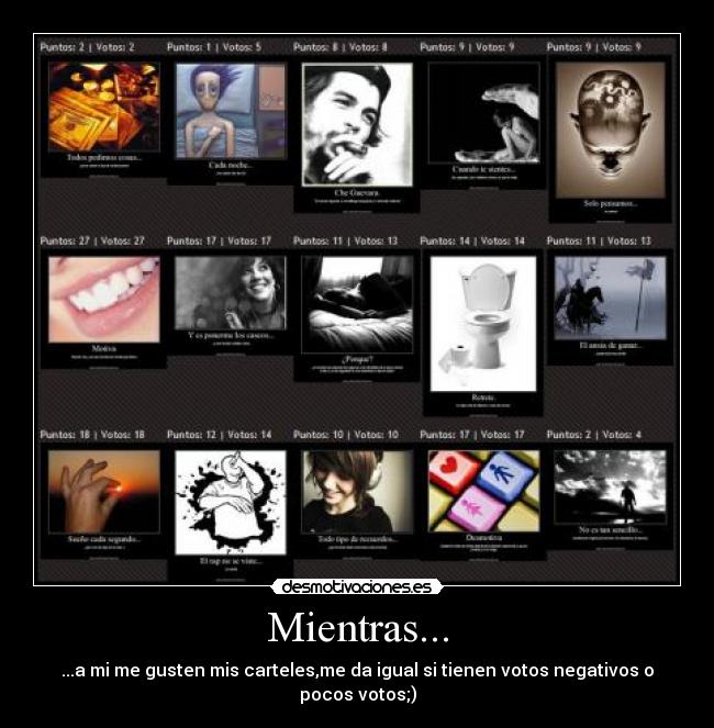 Mientras... -