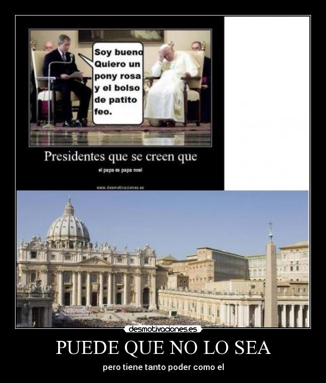 PUEDE QUE NO LO SEA -