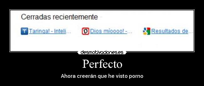 Perfecto -