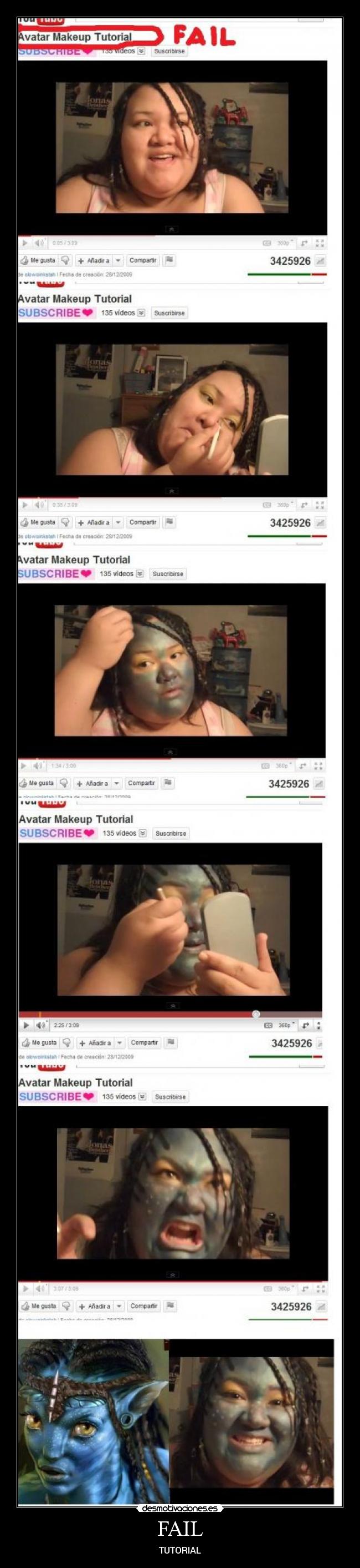 carteles fail tutorial fail desmotivaciones