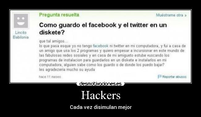 carteles hacker disimulan yahoo respuestas desmotivaciones