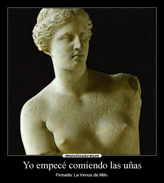 Yo empecé comiendo las uñas - 