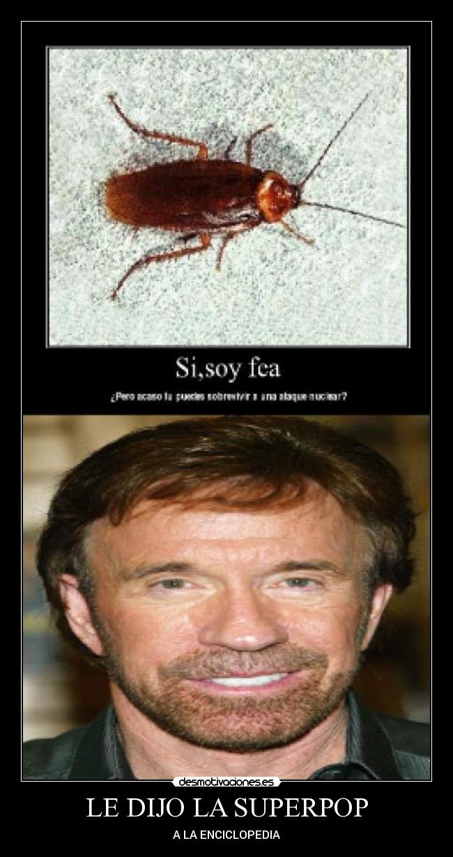 LE DIJO LA SUPERPOP -