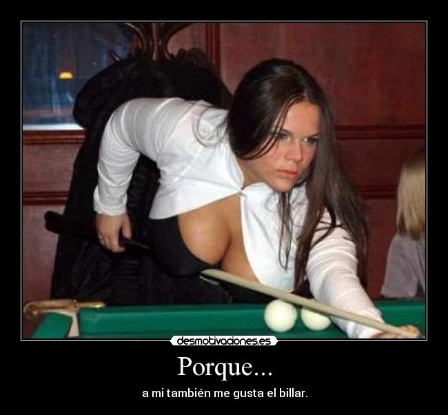 Porque... -
