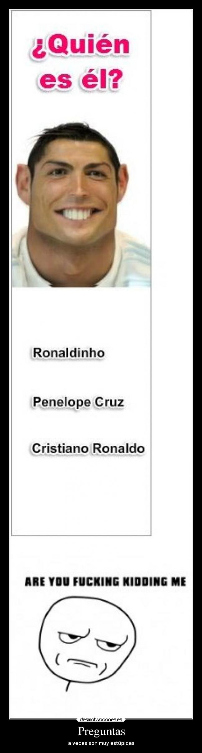 carteles are yopu fucking kidding desmotivaciones