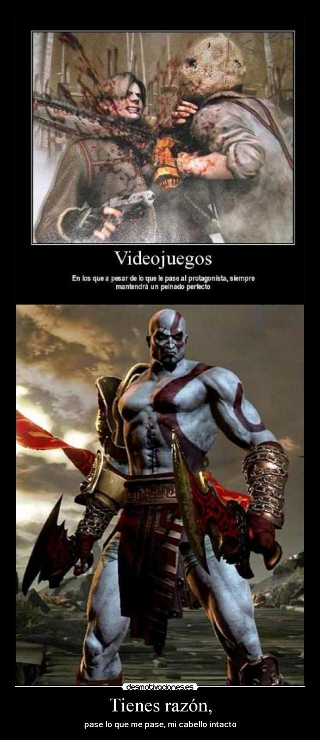 carteles kratos god war peinado intacto desmotivaciones