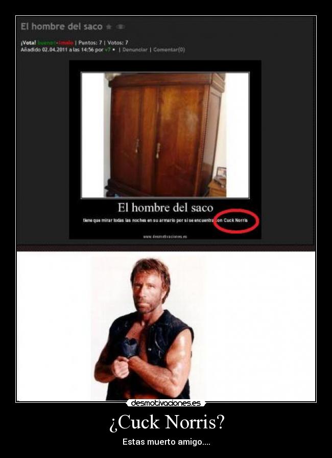 ¿Cuck Norris? -
