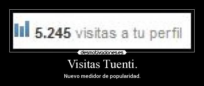 Visitas Tuenti. - 