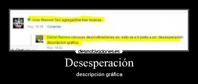 Desesperación -