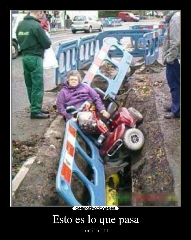 Esto es lo que pasa -