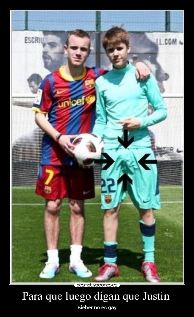 Para que luego digan que Justin -