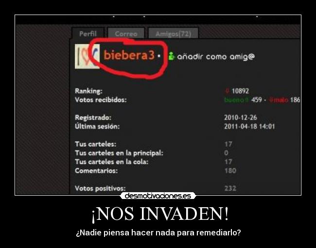 ¡NOS INVADEN! - ¿Nadie piensa hacer nada para remediarlo?