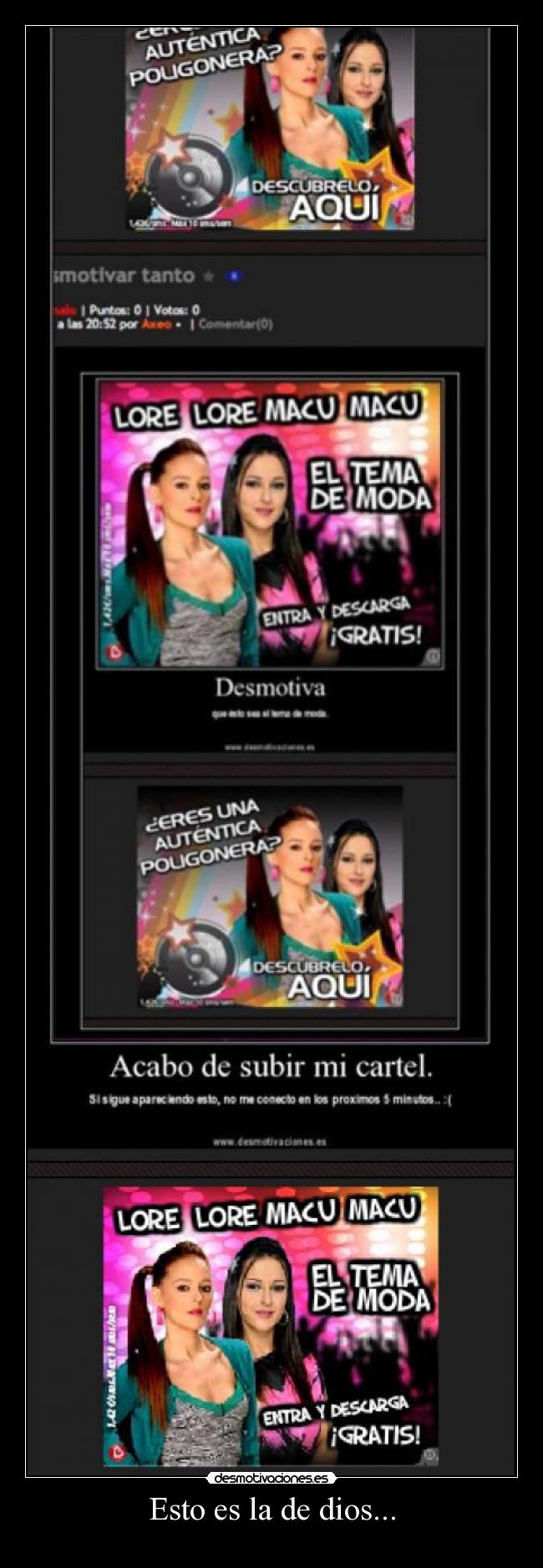 carteles dios pasdyt desmotivaciones