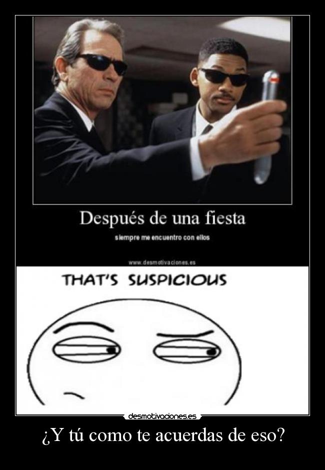 ¿Y tú como te acuerdas de eso? -