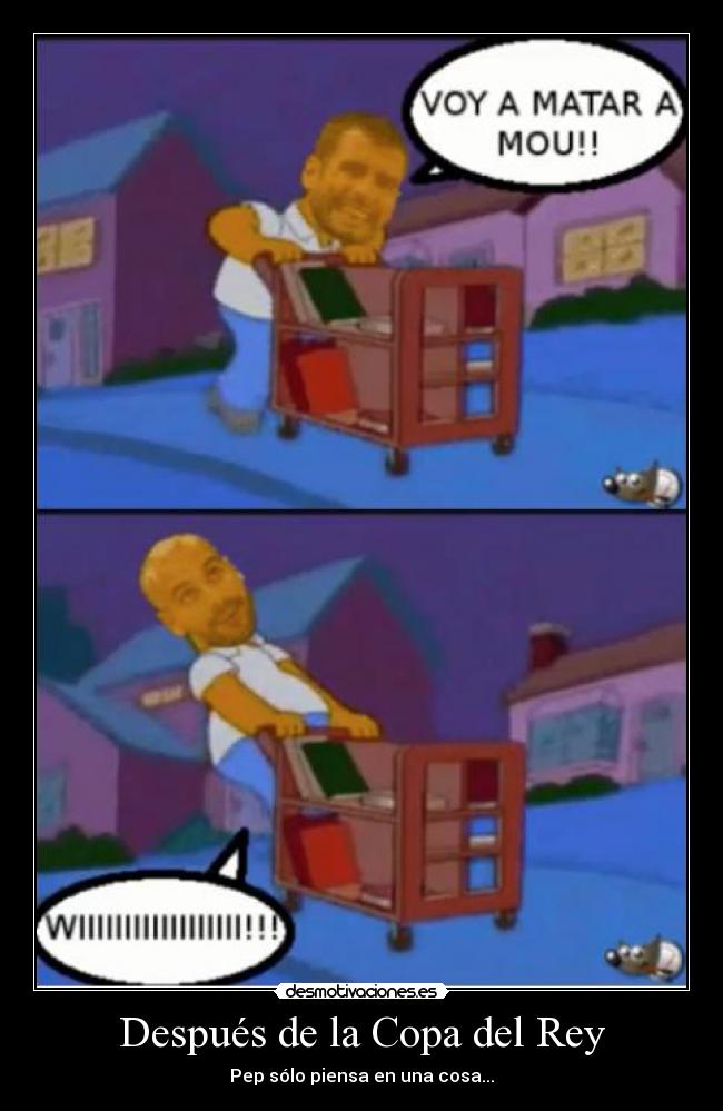 Después de la Copa del Rey - Pep sólo piensa en una cosa...