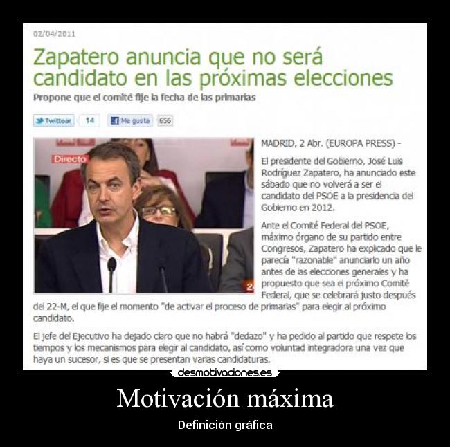 Motivación máxima -