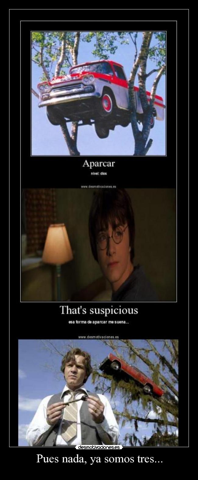 Pues nada, ya somos tres... -
