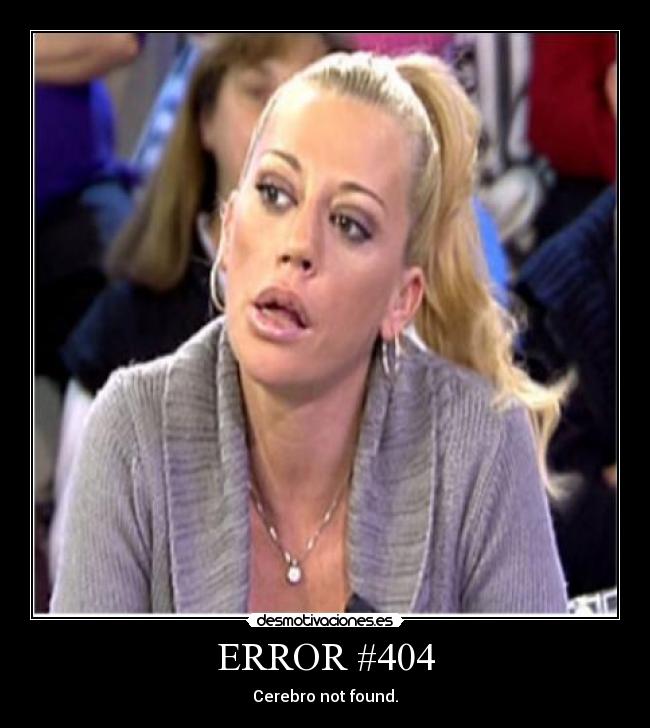 ERROR #404 - Cerebro not found.