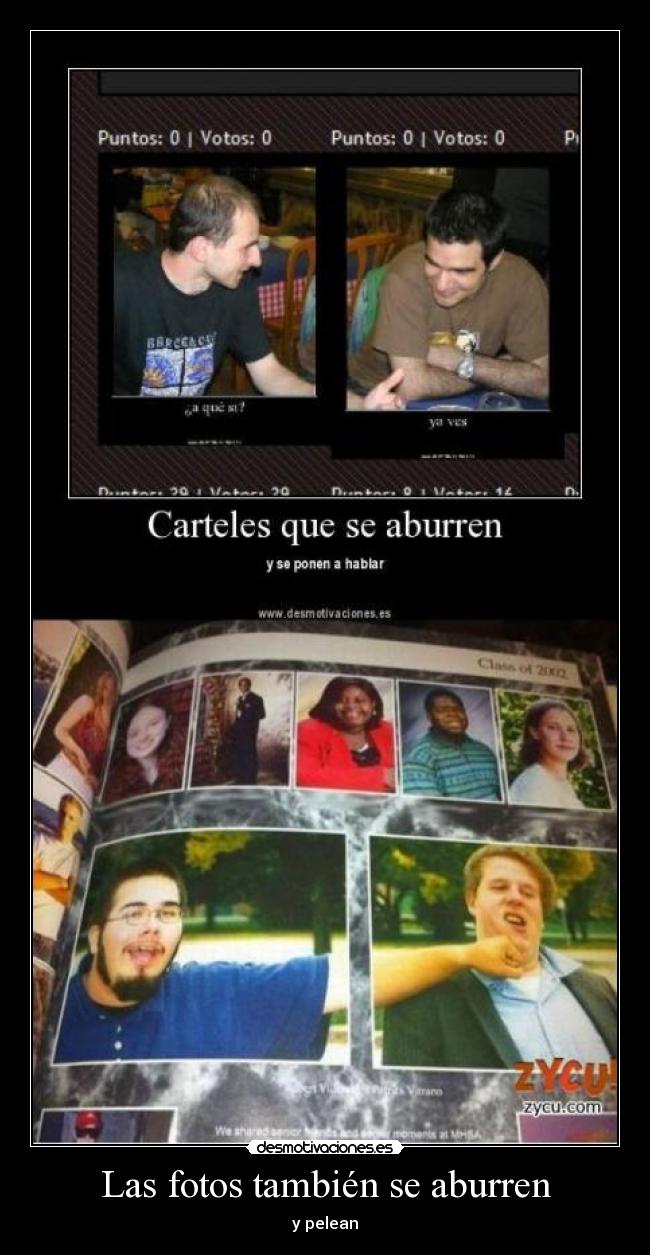 Las fotos también se aburren -