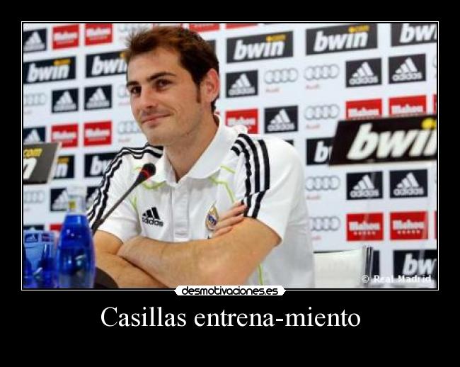 Casillas entrena-miento - 