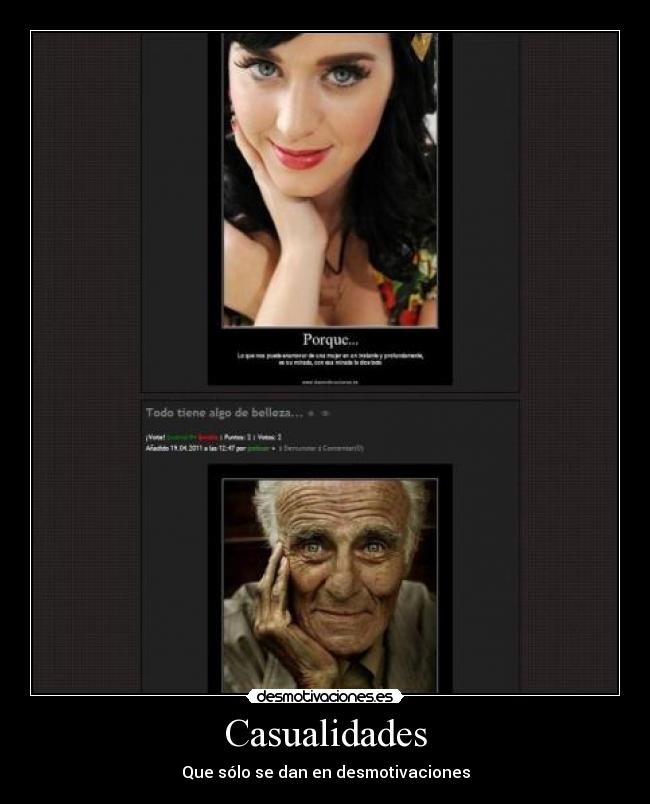 Casualidades - Que sólo se dan en desmotivaciones