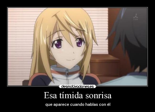 Esa tímida sonrisa -