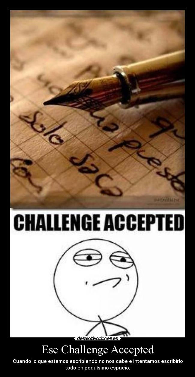 Ese Challenge Accepted - 