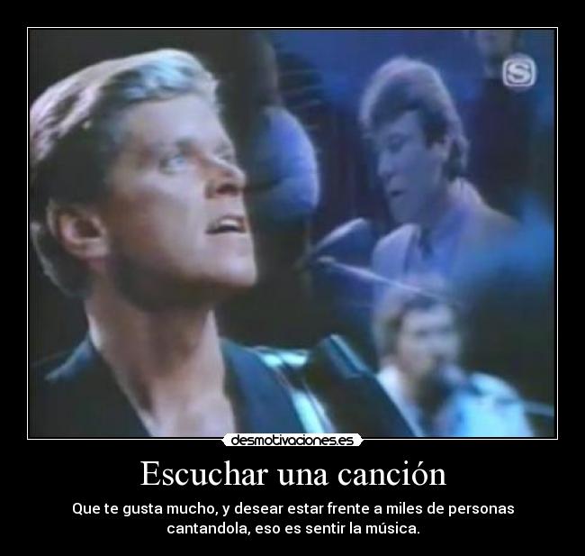 Escuchar una canción - 