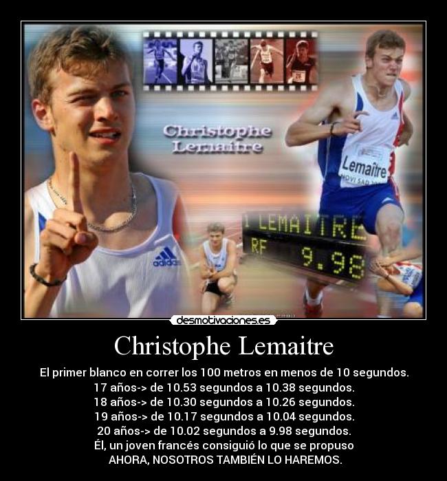 Christophe Lemaitre - 