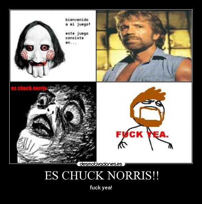 ES CHUCK NORRIS!! -
