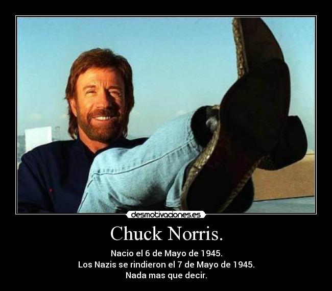 Chuck Norris. - 
