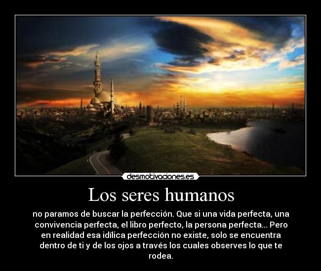 Los seres humanos -