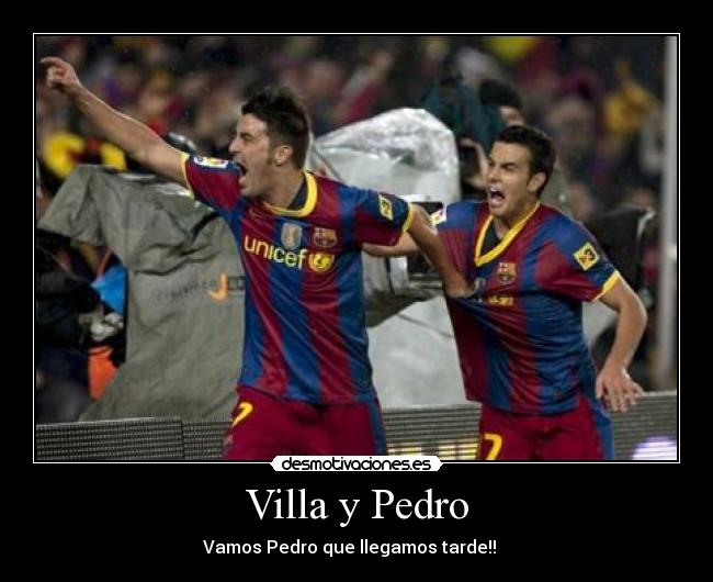 Villa y Pedro -