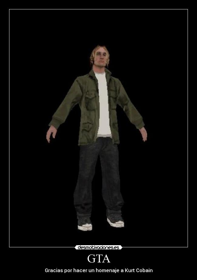 GTA - Gracias por hacer un homenaje a Kurt Cobain