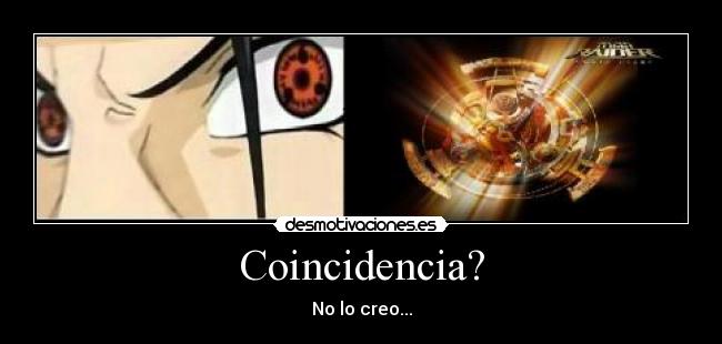 Coincidencia? -