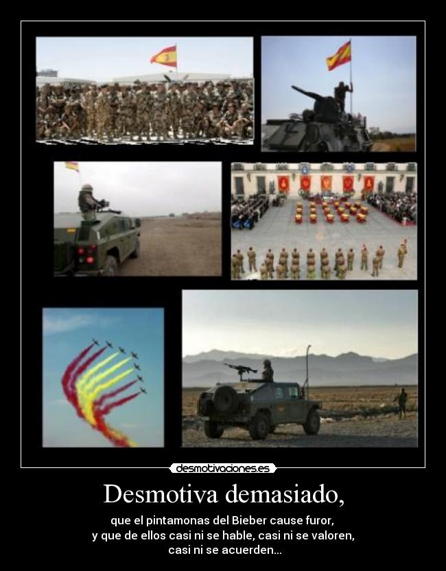 Desmotiva demasiado, - 