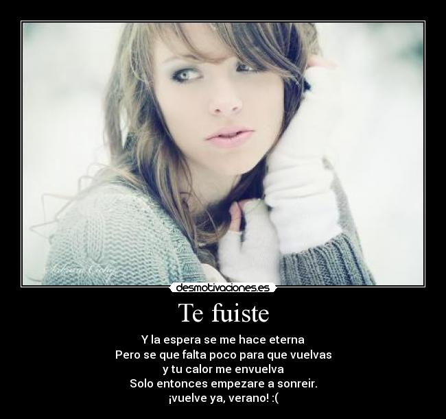 Te fuiste - 