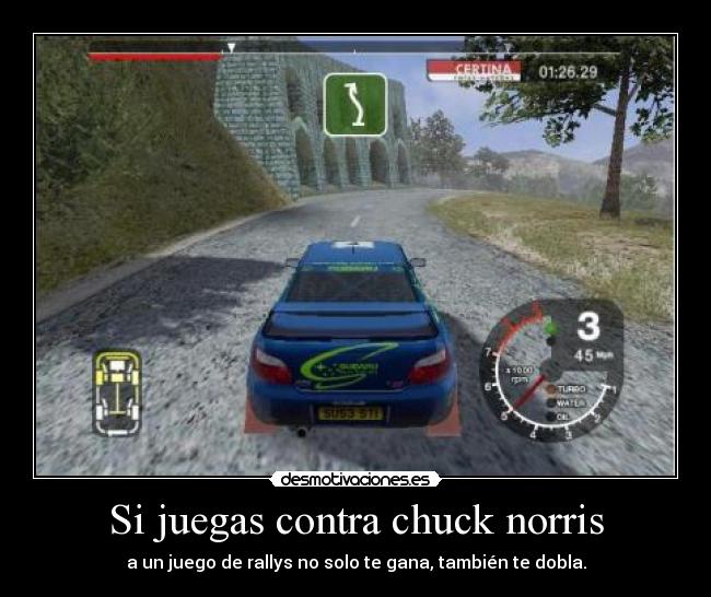 Si juegas contra chuck norris - 
