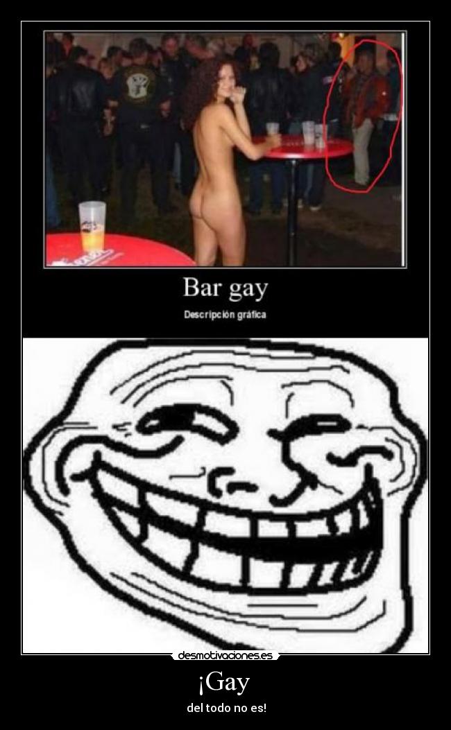 ¡Gay - del todo no es!