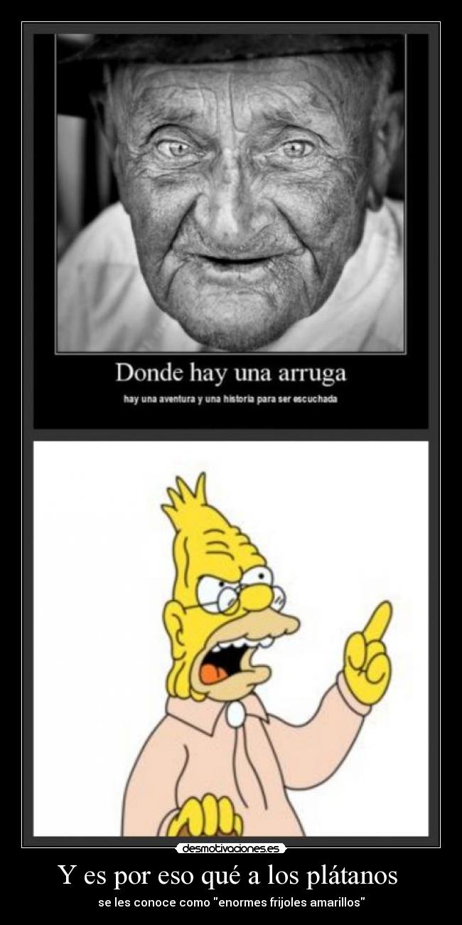 Y es por eso qué a los plátanos  - 