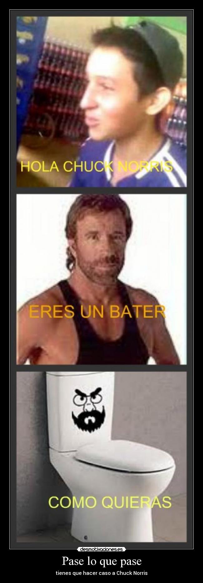 carteles chuck norris 100pre fiar desmotivaciones
