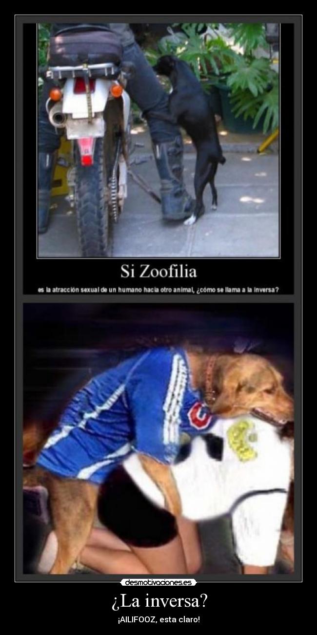 ¿La inversa? - ¡AILIFOOZ, esta claro!