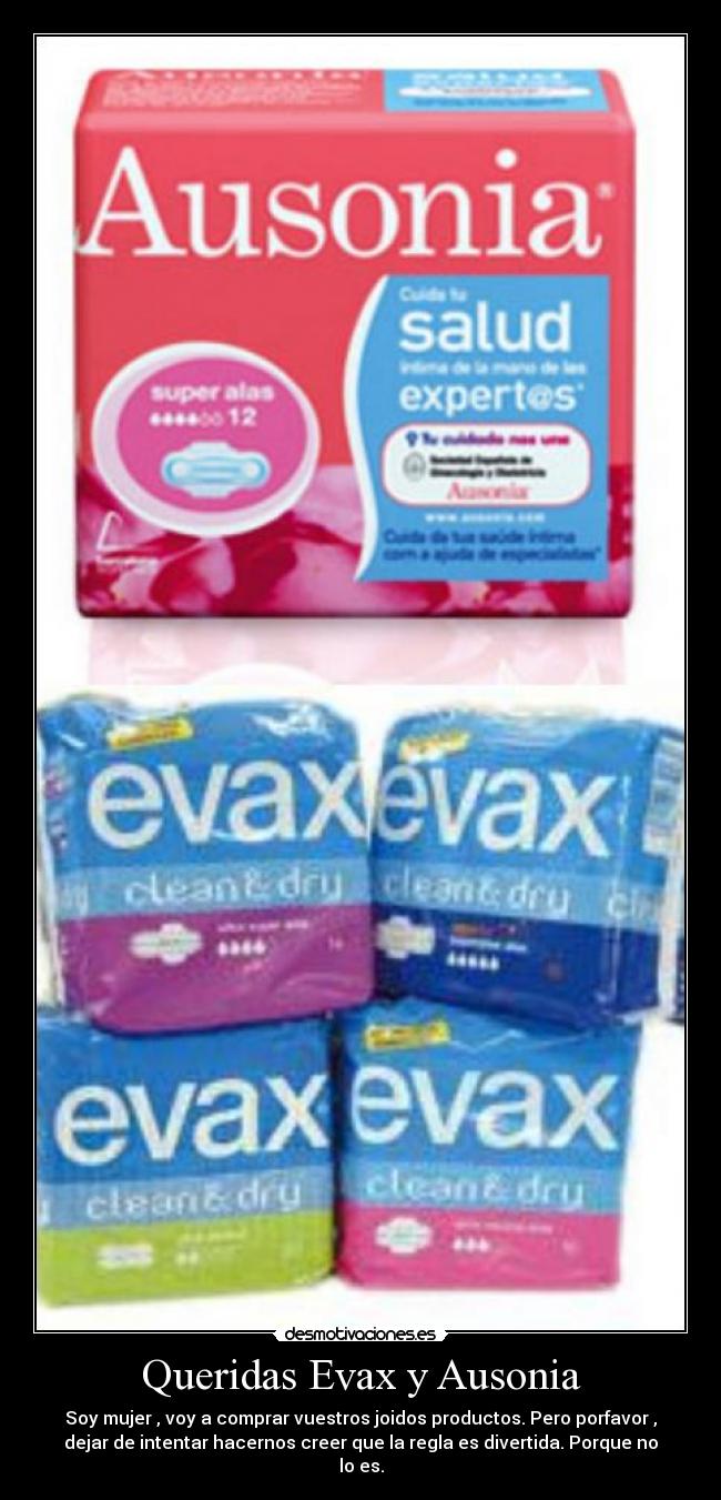 Queridas Evax y Ausonia - 