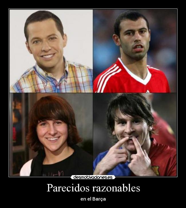 Parecidos razonables - en el Barça
